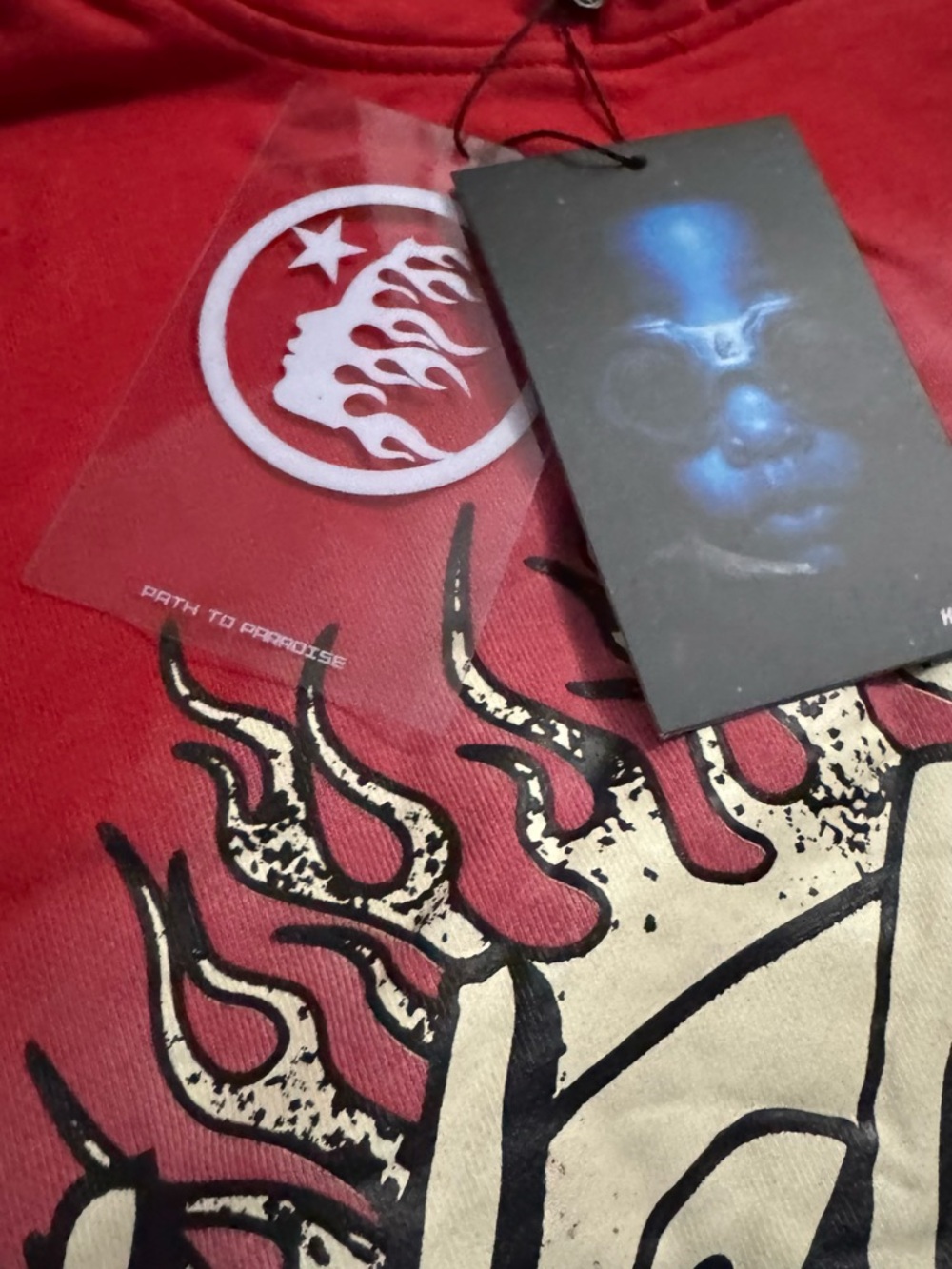Hellstar Records Red Flame Graphic Jogger Sweatpants - Hellstar - Picture 5 of 7